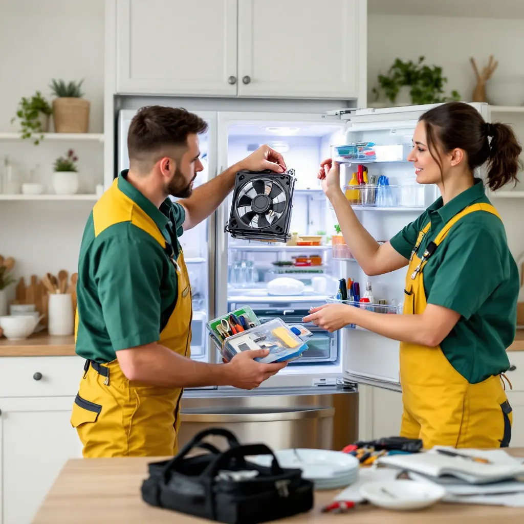 أبرز الأعطال الشائعة في أجهزة كريازى
أعطال الثلاجات
توقف التبريد المفاجئ
تسريب المياه من الداخل
أصوات غير طبيعية