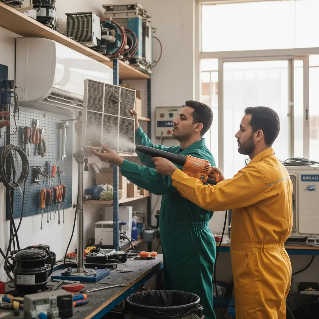 فريقنا جاهز للرد على استفساراتكم وتلبية طلبات الصيانة على مدار الساعة تذكر أن صيانة تكييف كريازي ليست نفقات إضافية، بل هي استثمار ذكي يحافظ على أصولك ويضمن لك ولعائلتك بيئة مريحة وصحية