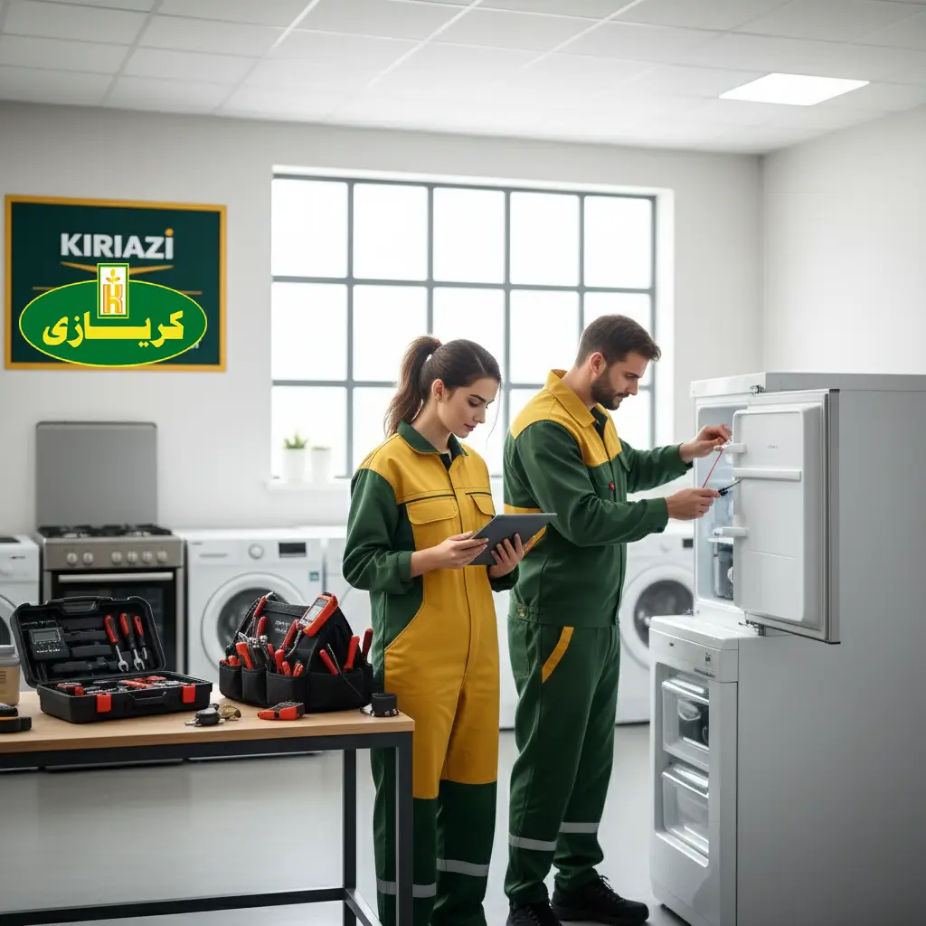 فحص حساس إذابة الثلج (سخان الديفروست) في ديب فريزر كريازي. حل مشكلة تراكم الثلج بكثافة داخل الفريزر النوفروست من خلال صيانة دائرة الإذابة (Senser & Heater) في أجهزة كريازي الحديثة.