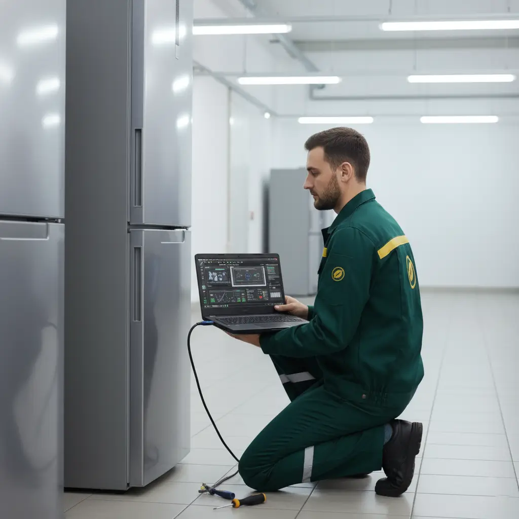 عملية استبدال موتور (كباس) ثلاجة كريازي بكفاءة واحترافية. استبدال مواتير ثلاجات كريازي المُعطلة بجديدة أصلية مع ضمان التشغيل. نضمن عملية تركيب سريعة وآمنة في موقع العميل.