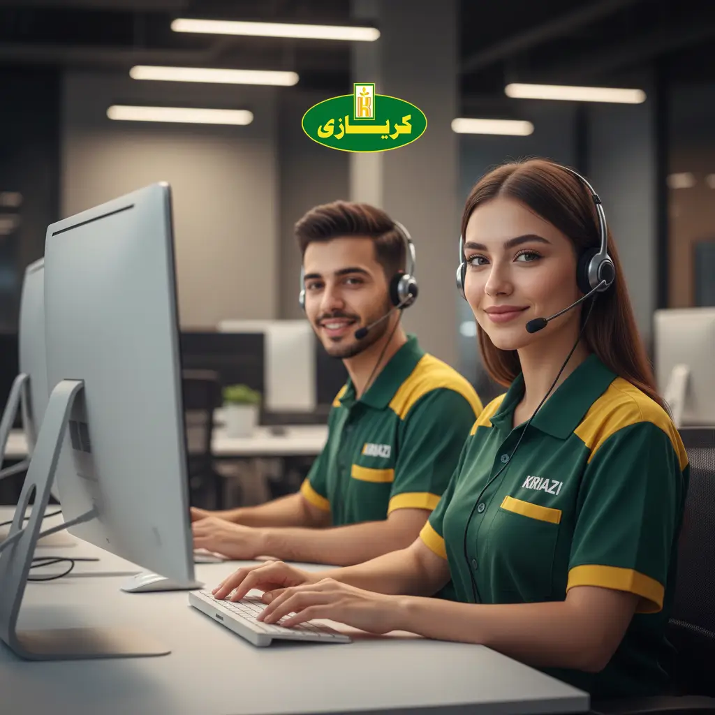 الاتصال والدعم الفني كريازي الخط الساخن صورة توضيحية لرمز الاتصال أو الخط الساخن لشركة كريازي، لطلب الدعم الفني الفوري واستفسارات الضمان.