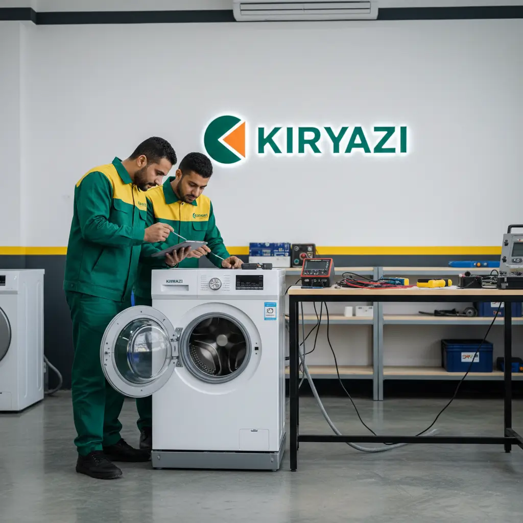 استبدال الإطار المطاطي (الكاوتش) لباب غسالة كريازي لمنع تسريب المياه حل مشكلة تسريب المياه من باب الغسالة عبر تغيير الكاوتش التالف بآخر أصلي مخصص لموديلات كريازي